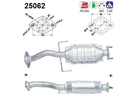 Catalytic Converter (25062)