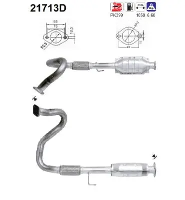Catalytic Converter (21713D)