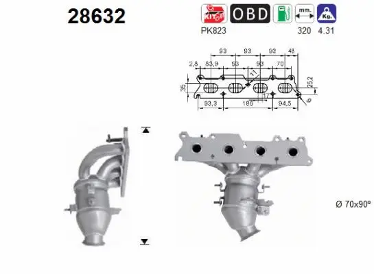 Catalytic Converter (28632)