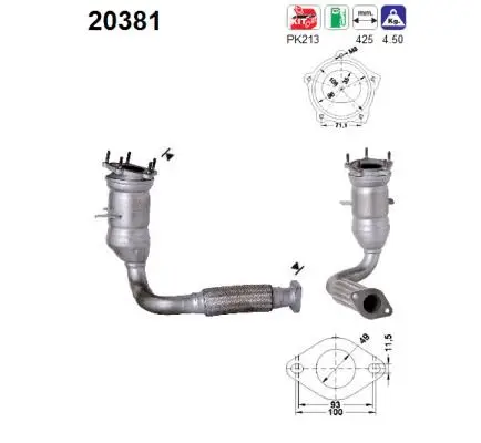 Catalytic Converter (20381)