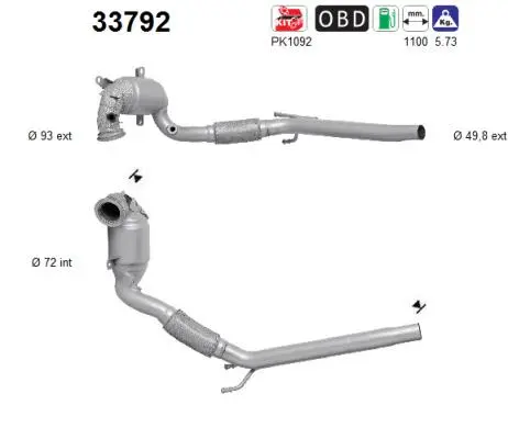Catalytic Converter (33792)