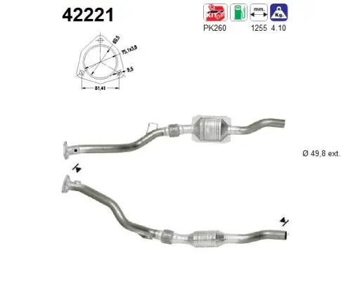 Catalytic Converter (42221)