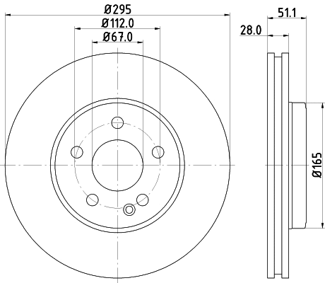Brake Disc (PCD14242)