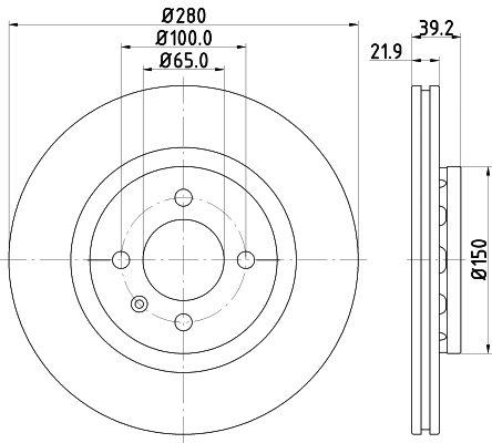 Brake Disc (PCD14342)
