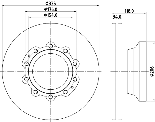 Brake Disc (CVD642)