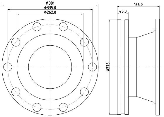 Brake Disc (CVD605)