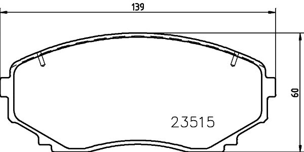 Brake Pad Set, disc brake (PCP1612)