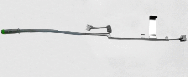 Warning Contact, brake pad wear (WIK519)