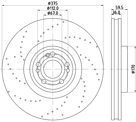 Brake Disc (PCD19391)