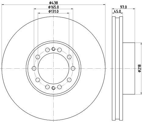 Brake Disc (CVD529)