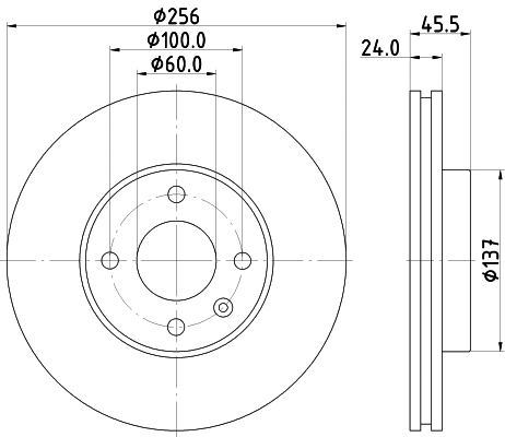 Brake Disc (PCD15902)