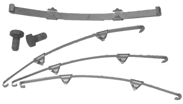 Brake Pad Set, disc brake (CVP037K)