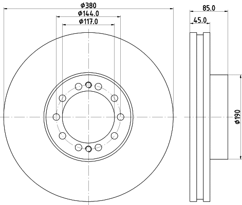 Brake Disc (CVD600)