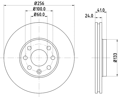 Brake Disc (PCD10292)