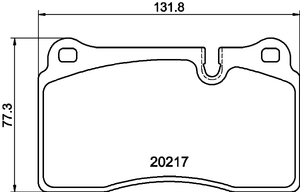 Brake Pad Set, disc brake (PCP2181)