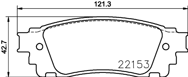 Brake Pad Set, disc brake (PCP2190)