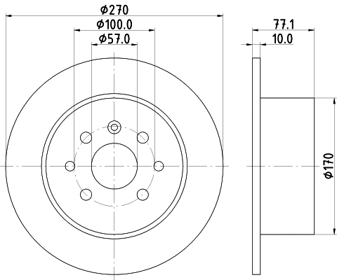 Brake Disc (PCD15932)