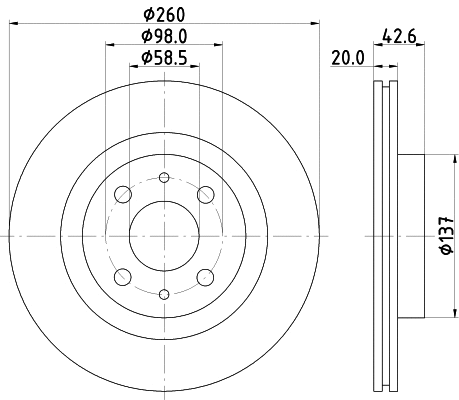 Brake Disc (PCD16792)