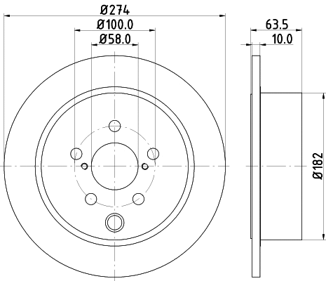 Brake Disc (PCD21612)