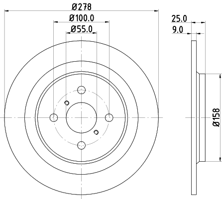 Brake Disc (PCD12392)