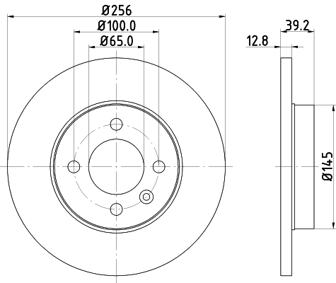 Brake Disc (PCD11682)