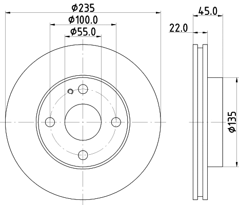 Brake Disc (PCD13762)