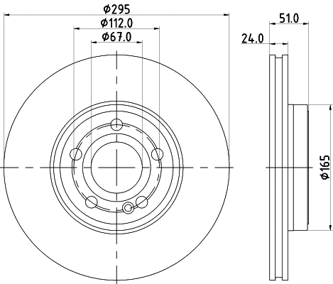 Brake Disc (PCD20562)