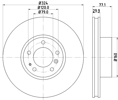 Brake Disc (PCD14441)