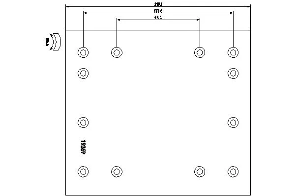 Brake Lining Kit, drum brake