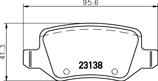 Brake Pad Set, disc brake (PCP1125)
