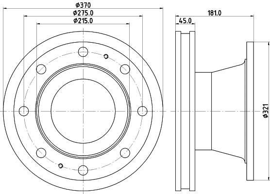 Brake Disc (CVD516)