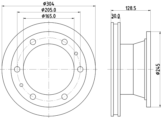 Brake Disc (CVD520)