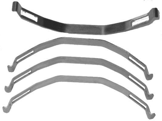Brake Pad Set, disc brake (CVP089K)