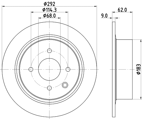 Brake Disc (PCD16102)