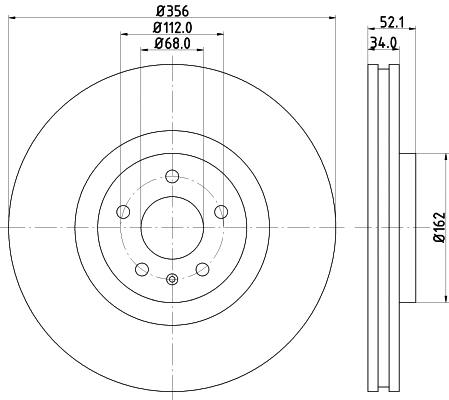 Brake Disc (PCD13951)