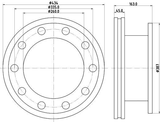 Brake Disc (CVD698)