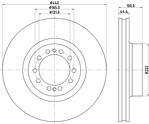 Brake Disc (CVD512)