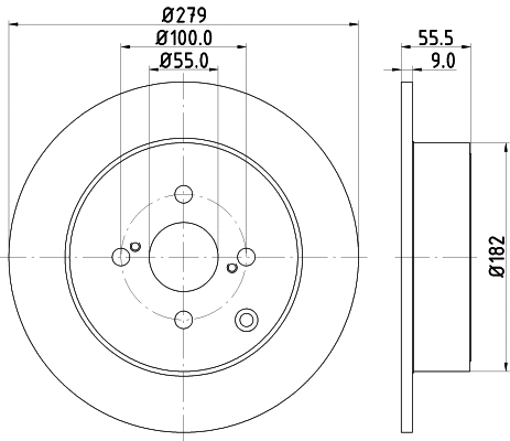 Brake Disc (PCD13012)