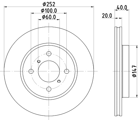 Brake Disc (PCD21902)