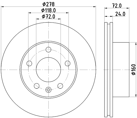 Brake Disc (CVD692)