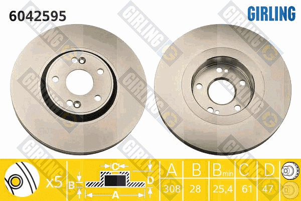 Brake Disc (6042595)