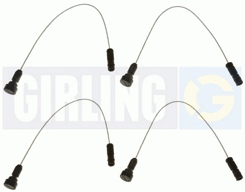 Warning Contact, brake pad wear (6328104)