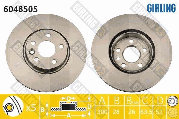 Brake Disc (6048505)