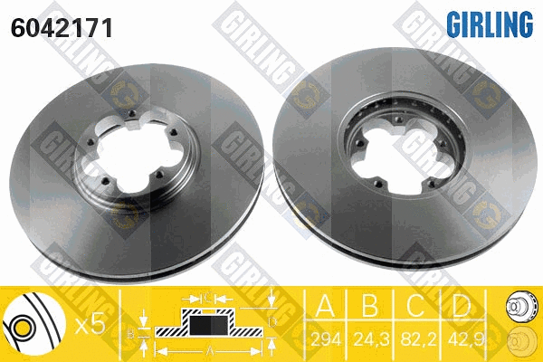 Brake Disc (6042171)