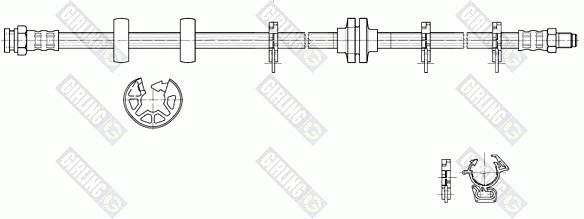Brake Hose (9002274)