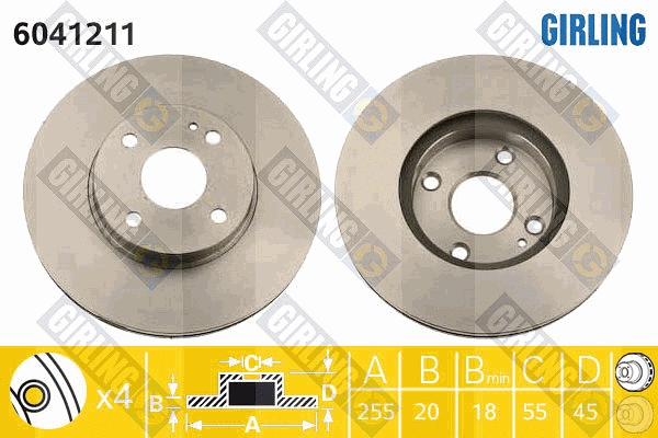 Brake Disc (6041211)