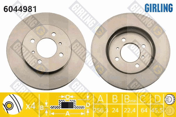 Brake Disc (6044981)