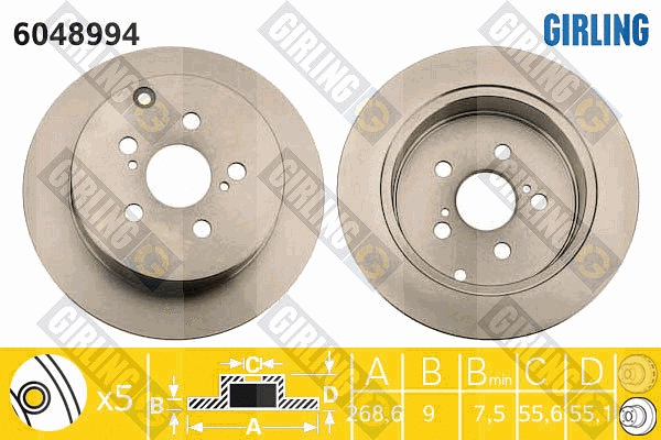 Brake Disc (6048994)