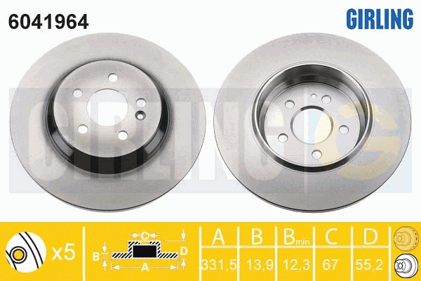 Brake Disc (6041964)