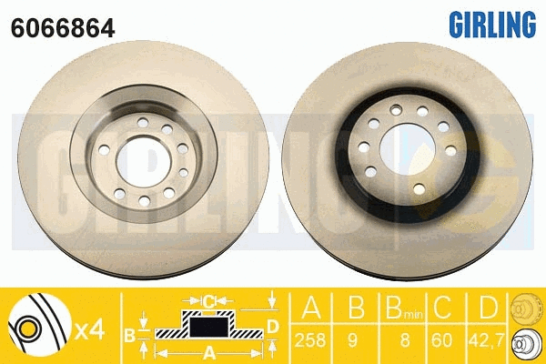 Brake Disc (6066864)